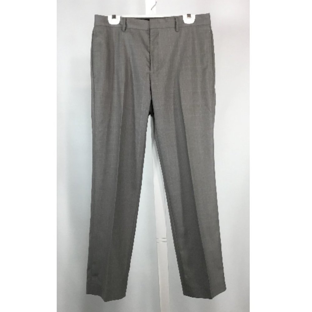 Calvin Klein Grey Check Dress Pants